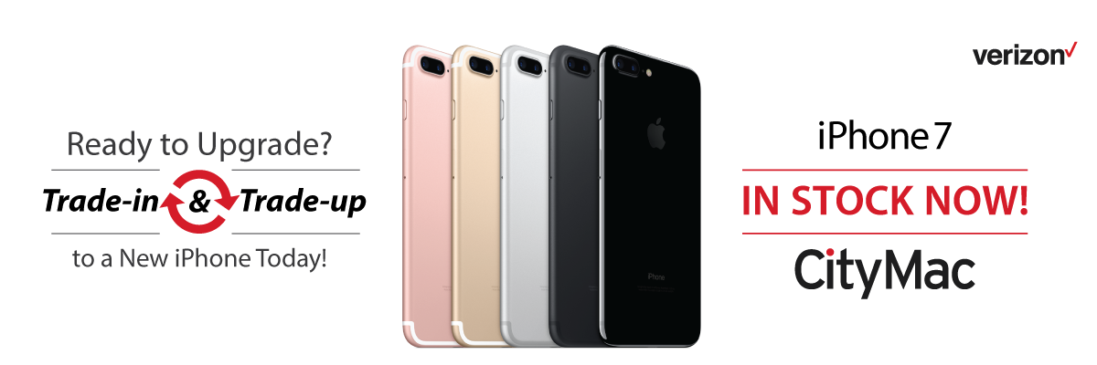 Trade-in for a New iPhone at CityMac Today!