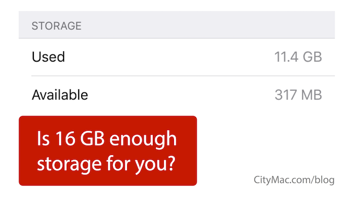 Is 16GB of Storage Enough