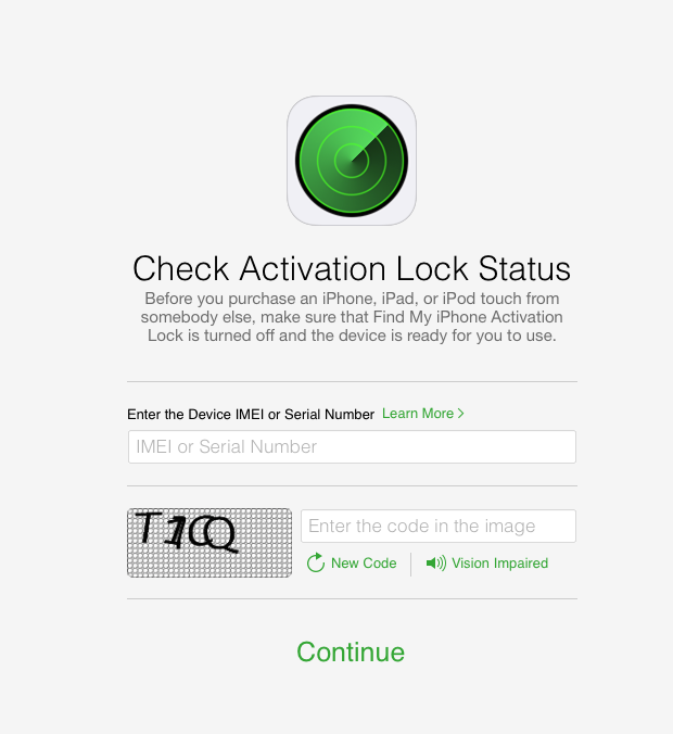 iCloud Activation Lock