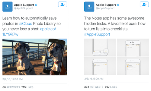AppleSupport Twitter Tips