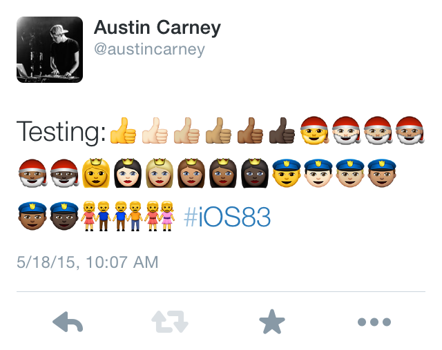 iOS 8.3 Emojis