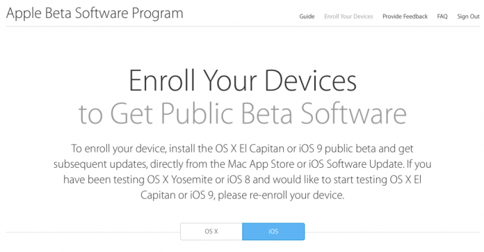 Apple Releases Public Beta for OS X El Capitan and iOS 9