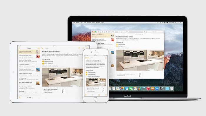 New Notes app in El Capitan