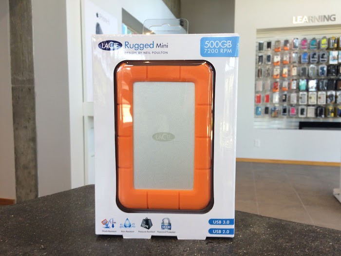 Lacie backup rugged drive