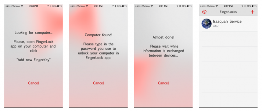 Setting Up FingerKey