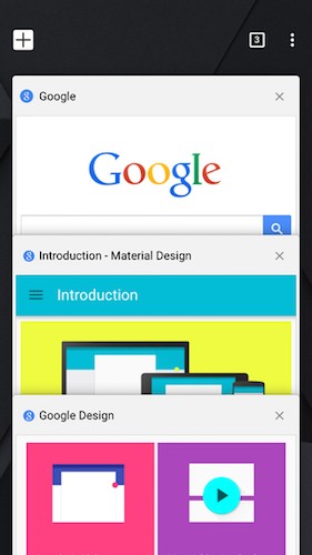 Google Chrome app