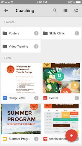 Google Drive app