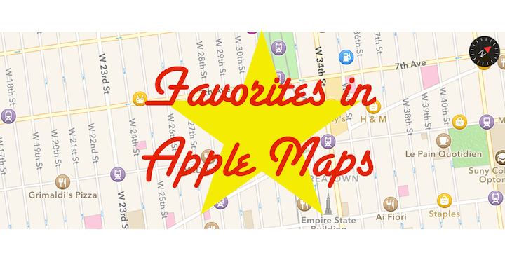 How to Bookmark your Favorite Places on iOS