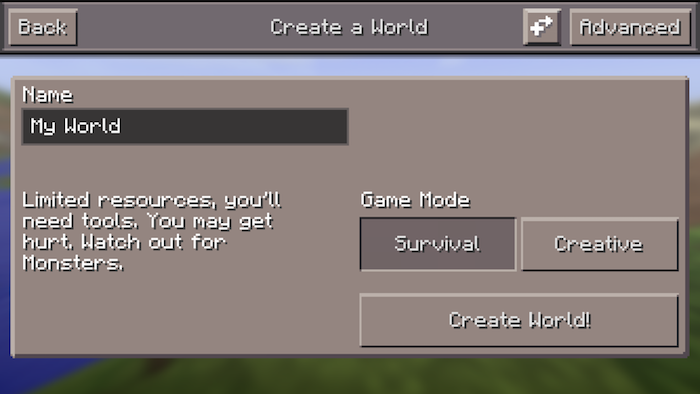Minecraft Game Modes
