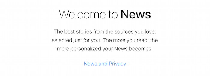 Welcome to News
