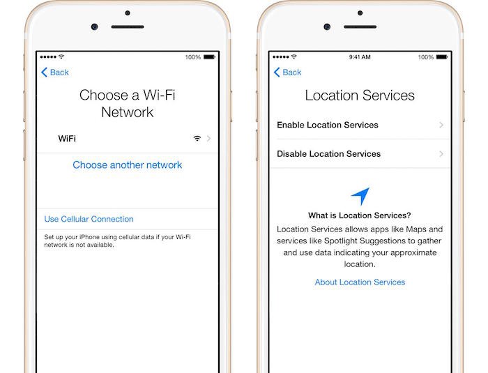 Enabling Location Services