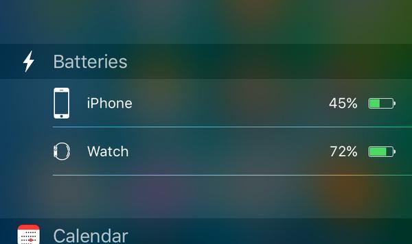 Battery Widget iOS 9