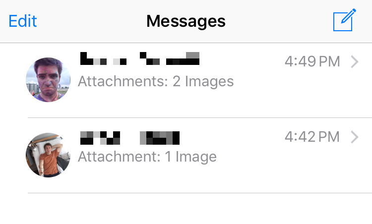 profile photos in Messages iOS 9