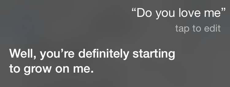 I Love You Siri