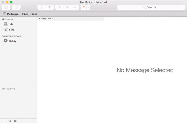 Mail in OS X Yosemite