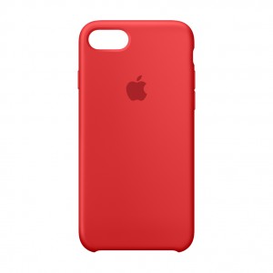 iPhone 7 Silicone Case - (Product)Red