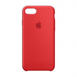 iPhone 7 Silicone Case - (Product)Red