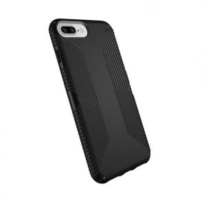 Speck Presidio Grip for iPhone 8 Plus/7 Plus/6s Plus/6 Plus - Black/Black