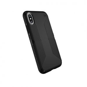 Speck Presidio Grip for iPhone X - Black/Black