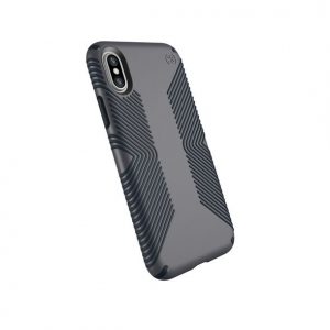 Speck Presidio Grip for iPhone X - Graphite Grey/Charcoal Grey