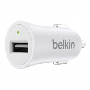 Belkin MIXIT↑™ Metallic Car Charger (White)