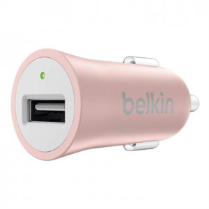 Belkin MIXIT↑™ Metallic Car Charger (Rose Gold)