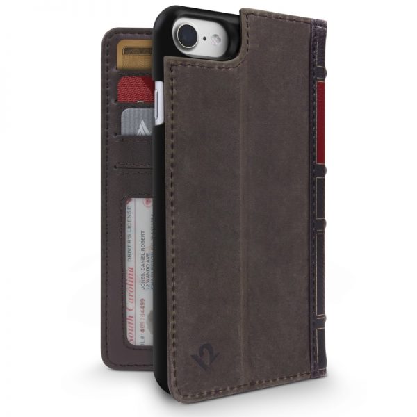Twelve South BookBook for iPhone 8/7/6 Brown Leather Case