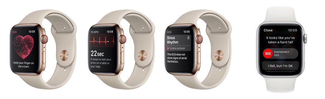 Apple Watch Series 4 sensors